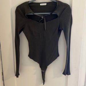 Adorable Ribbed Bodysuit